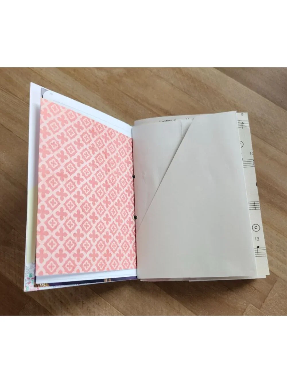 Handmade Junk Journal Booklet 60 pages Peace On Earth